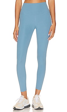 Beyond Yoga Lux Print High Waisted Midi Legging in Sky Blossoms