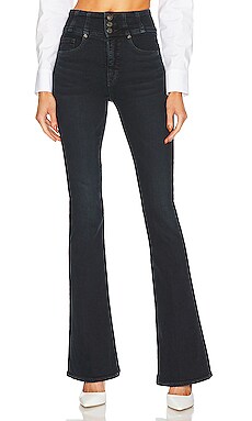 Beverly Corset Waist Jeans Veronica Beard $328 