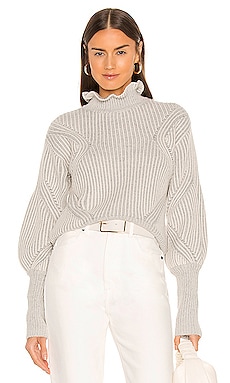 

Свитер rebi - Veronica Beard, Светло-бежевый, Водолазки