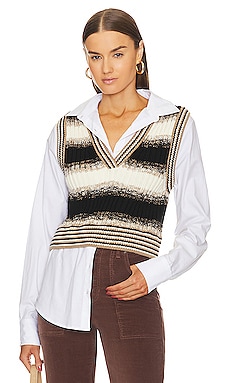 Buy Veronica Beard Helenka Wool Sweater Vest - Neutral At 76% Off