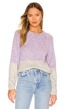 Velvet by Graham & Spencer Skylar Sweater in Lilac