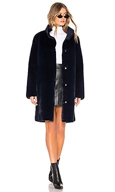 Velvet by graham and hot sale spencer faux fur coat