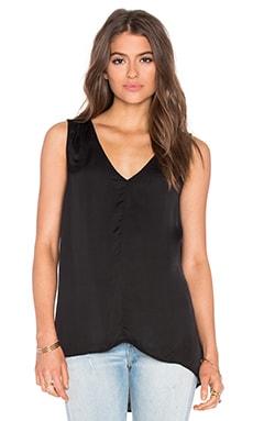 V-neck Tank in Black