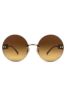 

Солнцезащитные очки rock icons round - VERSACE, Коричневый, Солнцезащитные очки