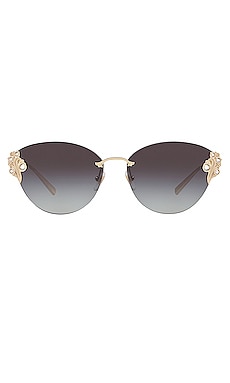 

Солнцезащитные очки edusa crystal cat eye - VERSACE, Серый, Солнцезащитные очки
