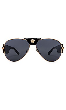 

Солнцезащитные очки barocco - VERSACE, Черный, Солнцезащитные очки