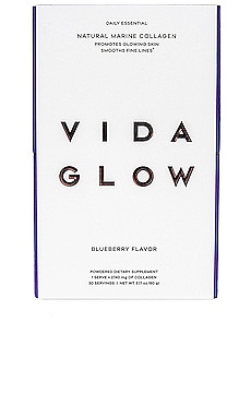 Natural Marine Collagen Sachets Blueberry Vida Glow $50 