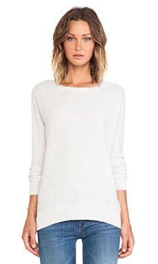 Vince Pebbled Cotton Crewneck Pullover