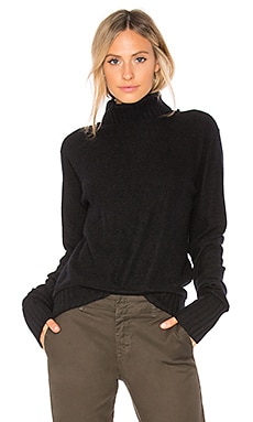 Vince Knit Turtleneck Sweater in Black | REVOLVE