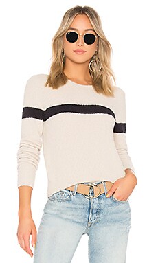 Vince single 2025 stripe pullover