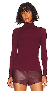 Product image of Vince Double Layer Mock Neck. Click to view full details
