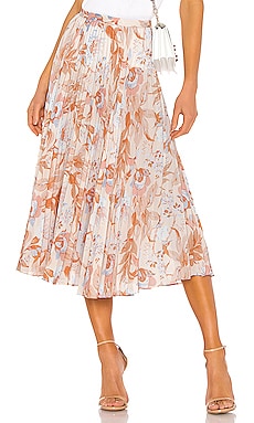 

Юбка - Vince, Оранжевый, Высокая талия