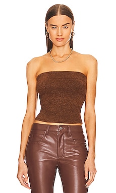 SPRWMN Micro Tube Top in Moss