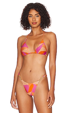 Product image of Vix Swimwear Greta T-Back Tri Bikini Top. Click to view full details
