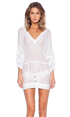 Vix Swimwear Julie Tunic in White | REVOLVE