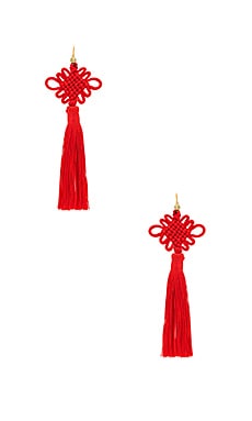 фото Серьги chinese good luck tassel - Vanessa Mooney