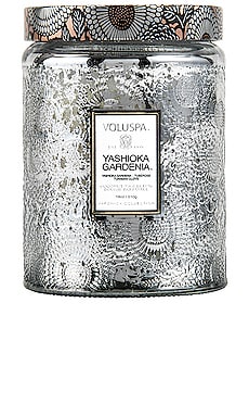 Yashioka Gardenia Large Jar Candle Voluspa $32 