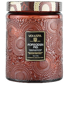 Forbidden Fig Large Jar Candle Voluspa