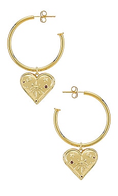 

Серьги harlow - Wanderlust + Co, Металлический золотой, Золотой