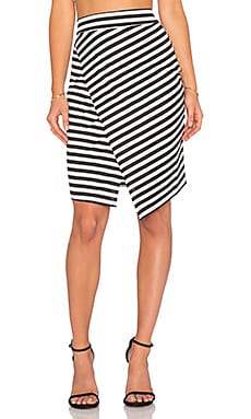 Black and white skirt revolve sale