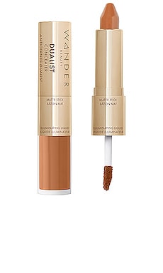 Product image of Wander Beauty Wander Beauty Dualist Matte and Illuminating Concealer in Deep. Click to view full details