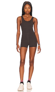 LoungeWell Juniper Heather Romper WellBeing + BeingWell $118 Sustainable