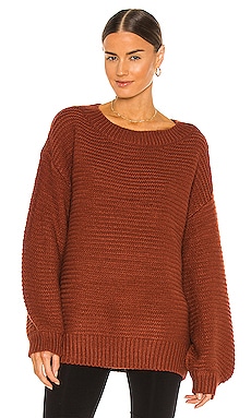 

Свитер большого размера isla - Weekend Stories, Ржавый, Пуловер