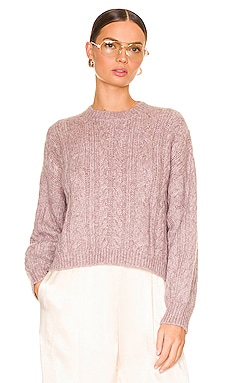 Antonia Cable Crew Neck Pullover Weekend Stories $50 (FINAL SALE) 
