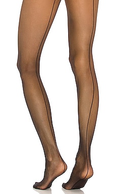 Sheer Tights, Individual 10 Control Top Back Seam