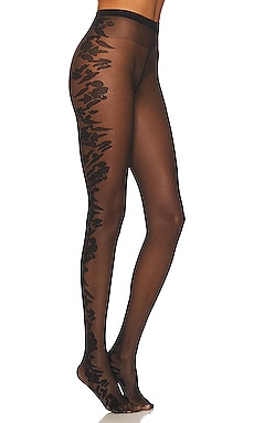 Wolford Fatal High Waist Tights in Black