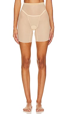 WOLFORD Tulle Control Panty High Waist For Women Nude : : Mode