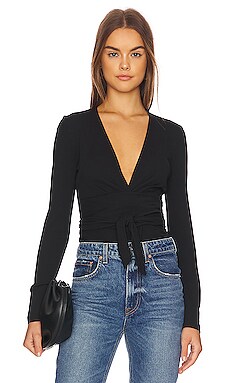Wolford The Tied Bodysuit in Black | REVOLVE