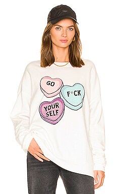 Go F*ck Yourself Sweatshirt Wildfox Couture $108 NEW