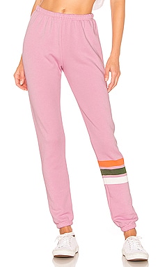 

Спортивные брюки knox vintage stripe - Wildfox Couture, Розовый, Одежда для дома