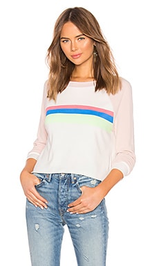 

Топ beach house - Wildfox Couture, Белый, Длинные рукава