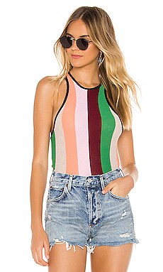 

Майка sherbet stripes royce - Wildfox Couture, Розовый, Повседневные