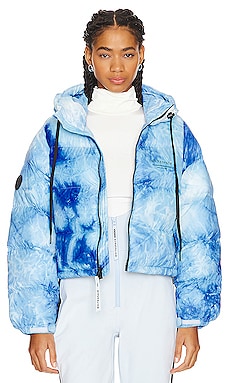 Erin Snow Lolita II Jacket in Snow & Sky Blue Aluminum