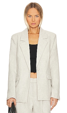 Line & Dot Bobbie Jacket in Grey | REVOLVE