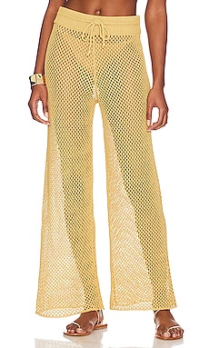 Product image of WeWoreWhat Crochet Drawcord Pant. Click to view full details