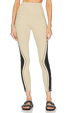 WeWoreWhat Ultra High Rise Legging in Pale Khaki & Black from Revolve.com