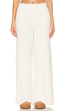 Splendid Angie Crop Palazzo Pant in White