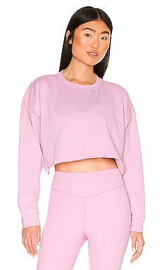 Cropped Long Sleeve Top WeWoreWhat $58 NEW