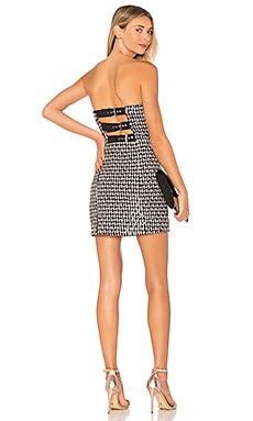 Bronx and Banco X REVOLVE Corset Mini Dress in Diamond Metal