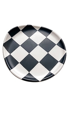 Black Check Coaster Set Of 4 Xenia Taler