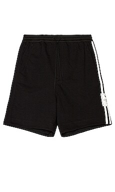 Product image of Y-3 Yohji Yamamoto 3 Stripe Classic Terry Shorts. Click to view full details