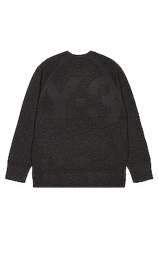 Y3 best sale grey sweatshirt