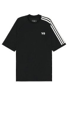 Y3 black hot sale t shirt