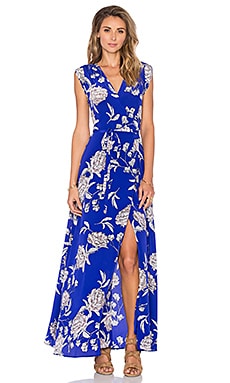 Yumi Kim Swept Away Maxi Dress in Royal Blue Carnation | REVOLVE