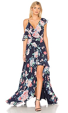 Lovers and Friends Arianna Gown in Climbing Floral