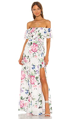 Yumi kim clearance floral carmen maxi